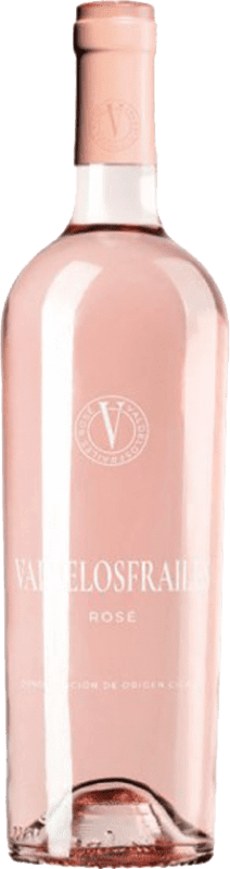 6,95 € Spedizione Gratuita | Vino rosato Valdelosfrailes Rosado Giovane D.O. Cigales Castilla y León Spagna Tempranillo Bottiglia 75 cl