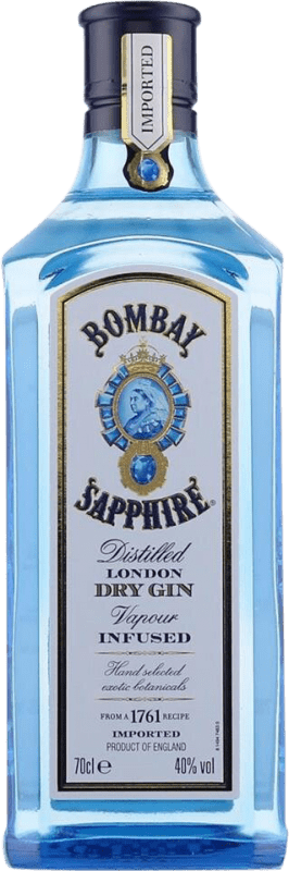 24,95 € Бесплатная доставка | Джин Bombay Sapphire Объединенное Королевство бутылка 70 cl