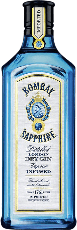 28,95 € Бесплатная доставка | Джин Bombay Sapphire Объединенное Королевство бутылка 1 L