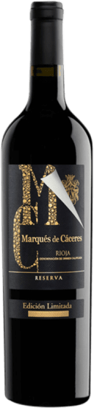 25,95 € Envoi gratuit | Vin Rouge Marqués de Cáceres Édition Limitée Crianza D.O.Ca. Rioja La Rioja Espagne Tempranillo, Graciano Bouteille 75 cl
