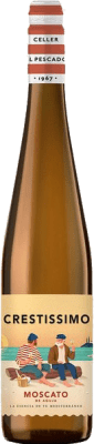 7,95 € Envoi gratuit | Vin doux Perelada & Chivite Crestissimo Moscato de Aguja D.O. Empordà Catalogne Espagne Muscat d'Alexandrie Bouteille 75 cl