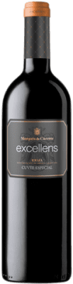 32,95 € 免费送货 | 红酒 Marqués de Cáceres Excellens Cuvée 橡木 D.O.Ca. Rioja 拉里奥哈 西班牙 Tempranillo 瓶子 Magnum 1,5 L