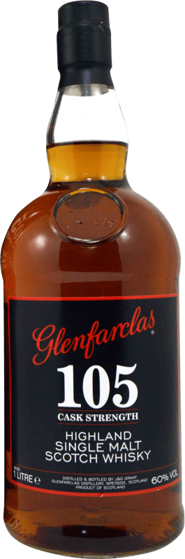 89,95 € 送料無料 | シングルモルトウイスキー Glenfarclas 105 Cask Strength — カスクストレングス スコットランド イギリス 1 L