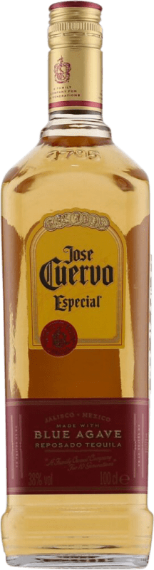 27,95 € Free Shipping | Tequila José Cuervo Reposado Dorado Mexico Bottle 1 L