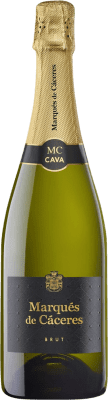 12,95 € Envoi gratuit | Blanc mousseux Marqués de Cáceres Brut D.O. Cava La Rioja Espagne Macabeo, Xarel·lo, Parellada Bouteille 75 cl