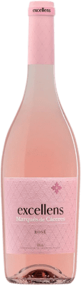 9,95 € Kostenloser Versand | Rosé-Wein Marqués de Cáceres Excellens Rosé Jung D.O.Ca. Rioja La Rioja Spanien Tempranillo, Grenache Flasche 75 cl