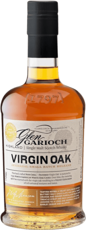 68,95 € Бесплатная доставка | Виски из одного солода Glen Garioch Virgin Oak Шотландия Объединенное Королевство бутылка 70 cl