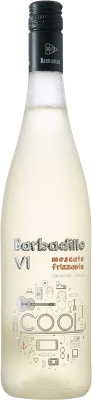 9,95 € Envio grátis | Vinho branco Barbadillo VI Cool Frizzante Jovem I.G.P. Vino de la Tierra de Cádiz Andaluzia Espanha Mascate de Alexandria Garrafa 75 cl