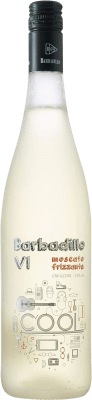 9,95 € Free Shipping | White Sparkling Wine Barbadillo VI Cool Frizzante — Semi-Sparkling Young I.G.P. Vino de la Tierra de Cádiz Andalusia Spain Moscatel — Muscat 75 cl