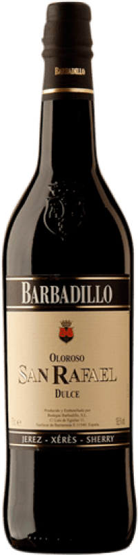 15,95 € Бесплатная доставка | Крепленое вино Barbadillo San Rafael Medium D.O. Jerez-Xérès-Sherry Андалусия Испания Palomino Fino бутылка 75 cl