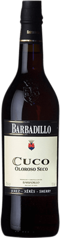 19,95 € Free Shipping | Fortified wine Barbadillo Cuco Oloroso Dry D.O. Jerez-Xérès-Sherry Andalusia Spain Palomino Fino Bottle 75 cl