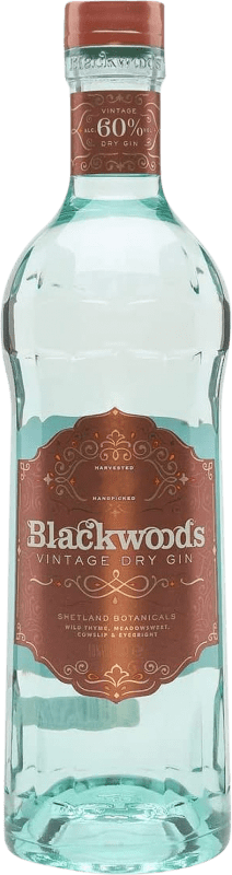 33,95 € Бесплатная доставка | Джин Blackwood's 60º Ограниченный выпуск Шотландия Объединенное Королевство 70 cl