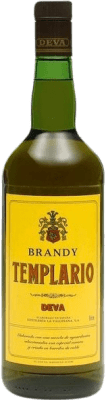 9,95 € Envío gratis | Brandy DeVa Vallesana Templario Cataluña España Botella 1 L