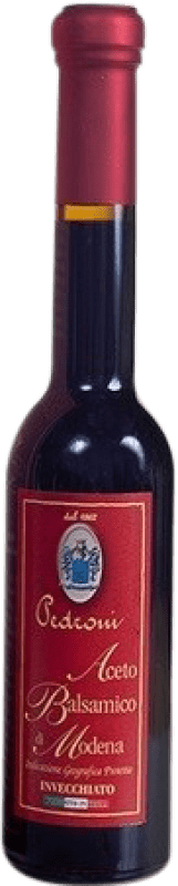 43,95 € Envío gratis | Vinagre Pedroni Vecchio Balsamico D.O.C. Modena Italia Trebbiano 8 Años Botellín 25 cl