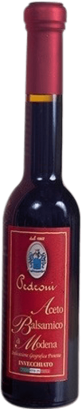 43,95 € Free Shipping | Vinegar Pedroni Balsamic Vecchio — Old D.O.C. Modena Italy Trebbiano 8 Years Small Bottle 25 cl