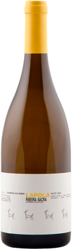 29,95 € Spedizione Gratuita | Vino Bianco Dominio do Bibei Lapola D.O. Ribeira Sacra Galizia Spagna Godello, Albariño, Doña Blanca 75 cl