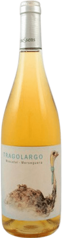 12,95 € Kostenloser Versand | Weißwein Vinessens Tragolargo Blanco D.O. Alicante Valencianische Gemeinschaft Spanien Merseguera, Muscat Giallo Flasche 75 cl