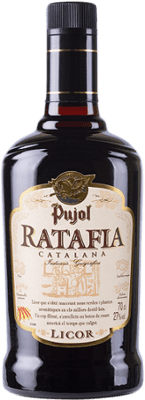 16,95 € Envío gratis | Licores Pujol Ratafia Cataluña España Botella 70 cl