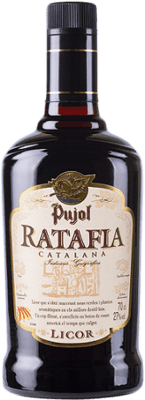 15,95 € Бесплатная доставка | Ликеры Pujol Ratafia Каталония Испания бутылка 70 cl
