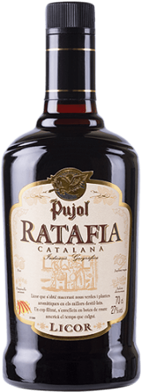 16,95 € Spedizione Gratuita | Liquori Pujol Ratafia Catalogna Spagna Bottiglia 70 cl