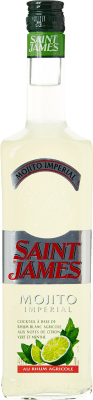 8,95 € Бесплатная доставка | Шнапс Plantations Saint James Мартиника 70 cl Mojito — Мохито