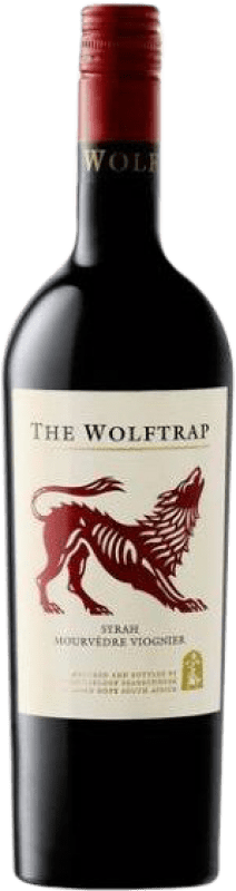 9,95 € 免费送货 | 红酒 Boekenhoutskloof The Wolftrap Red Blend I.G. Franschhoek Western Cape South Coast 南非 Syrah, Mourvèdre, Viognier 瓶子 75 cl