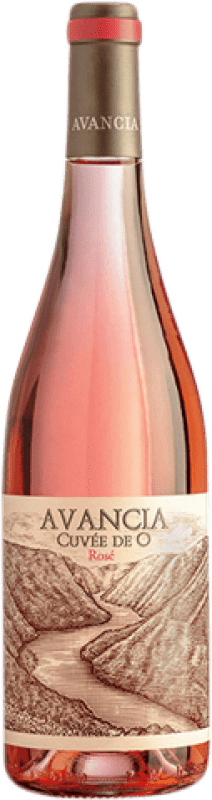 14,95 € 免费送货 | 玫瑰酒 Avanthia Cuvée de O Rosé 岁 D.O. Valdeorras 加利西亚 西班牙 Mencía 瓶子 75 cl