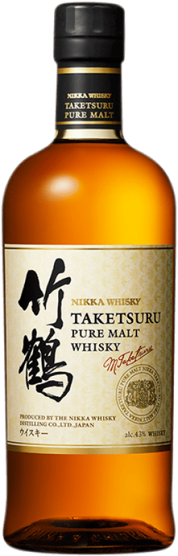 71,95 € Spedizione Gratuita | Whisky Single Malt Nikka Taketsuru Pure Malt Giappone 70 cl