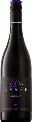 21,95 € Бесплатная доставка | Красное вино Delaire Graff Shiraz I.G. Stellenbosch Coastal Region Южная Африка Syrah бутылка 75 cl