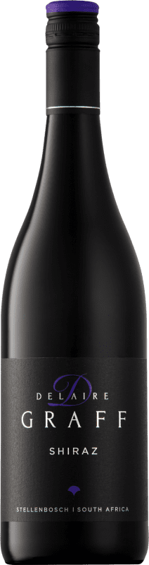 24,95 € Kostenloser Versand | Rotwein Delaire Graff Shiraz I.G. Stellenbosch Coastal Region Südafrika Syrah Flasche 75 cl