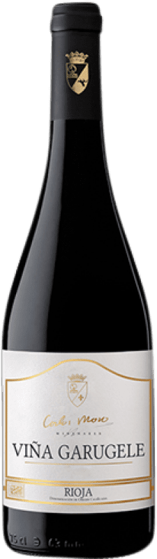 75,95 € Kostenloser Versand | Rotwein Carlos Moro Viña Garugele Crianza — Kurze Fassreifung D.O.Ca. Rioja La Rioja Spanien Tempranillo Flasche 75 cl