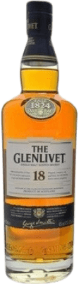89,95 € Free Shipping | Whisky Single Malt Glenlivet Scotland United Kingdom 18 Years Bottle 70 cl