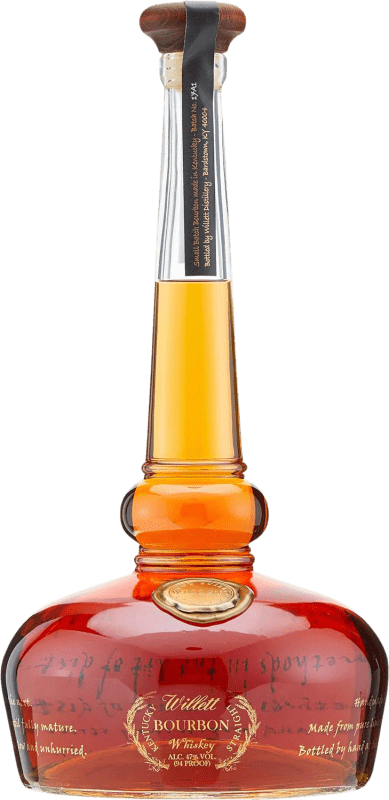 185,95 € Envio grátis | Whisky Bourbon Willett Pot Still Reserva Estados Unidos Garrafa Especial 1,75 L