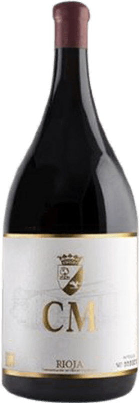 268,95 € Free Shipping | Red wine Carlos Moro CM Aged D.O.Ca. Rioja The Rioja Spain Tempranillo Special Bottle 5 L