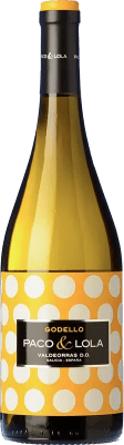 18,95 € Spedizione Gratuita | Vino bianco Paco & Lola Giovane D.O. Valdeorras Galizia Spagna Godello Bottiglia 75 cl