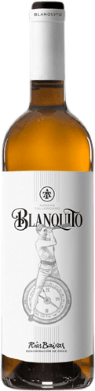 10,95 € Envoi gratuit | Vin blanc Tollodouro Blanquito Jeune D.O. Rías Baixas Galice Espagne Godello, Loureiro, Treixadura, Albariño, Caíño Blanc Bouteille 75 cl
