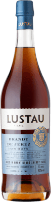 19,95 € Envio grátis | Brandy Conhaque Lustau Solera Reserva D.O. Jerez-Xérès-Sherry Andaluzia Espanha Garrafa 70 cl