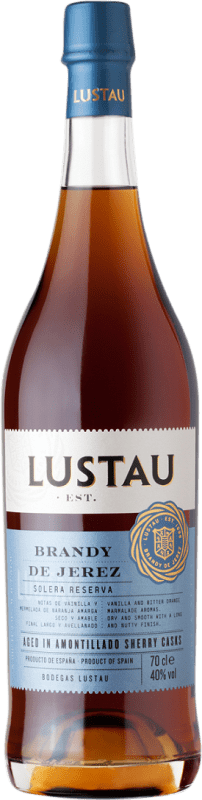 19,95 € 送料無料 | ブランデー Lustau Solera 予約 D.O. Jerez-Xérès-Sherry アンダルシア スペイン ボトル 70 cl