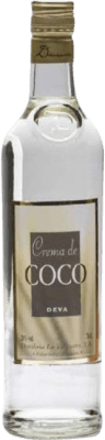 9,95 € Envío gratis | Schnapp DeVa Vallesana Crema de Coco Cataluña España Botella 70 cl