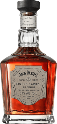 69,95 € Free Shipping | Whisky Bourbon Jack Daniel's Single Barrel 100 Proof United States Bottle 70 cl