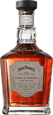 83,95 € 送料無料 | バーボンウイスキー Jack Daniel's 100 Proof Single Barrel — シングルバレル アメリカ 70 cl