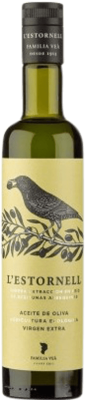 9,95 € Free Shipping | Olive Oil L'Estornell EVOO Extra Virgin Catalonia Spain Arbequina Eco — Organic Small Bottle 25 cl