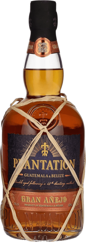 46,95 € 免费送货 | 朗姆酒 Plantation Rum Plantation Guatemala & Belize 危地马拉 瓶子 70 cl