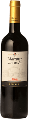 18,95 € Бесплатная доставка | Красное вино Martínez Lacuesta Резерв D.O.Ca. Rioja Ла-Риоха Испания Tempranillo, Graciano, Mazuelo бутылка 75 cl