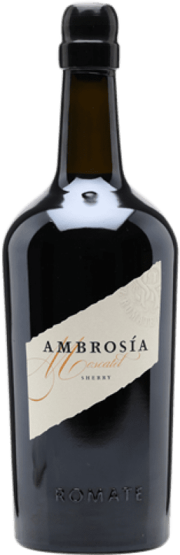 57,95 € Free Shipping | Fortified wine Sánchez Romate Ambrosía D.O. Jerez-Xérès-Sherry Andalusia Spain Muscat Bottle 75 cl