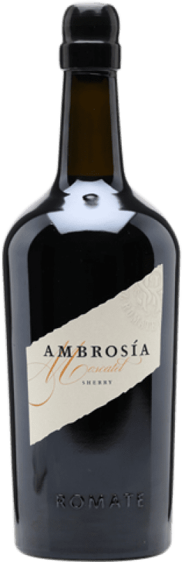 53,95 € Free Shipping | Fortified wine Sánchez Romate Ambrosía D.O. Jerez-Xérès-Sherry Andalusia Spain Muscat of Alexandria Bottle 75 cl