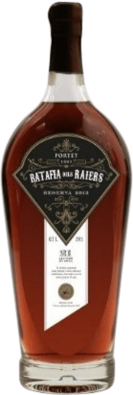 45,95 € Envio grátis | Licores Portet Ratafia dels Raiers 21 Llunes Reserva Catalunha Espanha Garrafa 70 cl