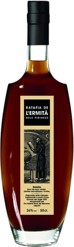 16,95 € Kostenloser Versand | Liköre Portet Ratafia l'Ermità dels Pirineus Katalonien Spanien Medium Flasche 50 cl