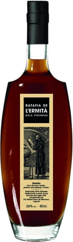 16,95 € Envio grátis | Ratafia Portet L'Ermità dels Pirineus Catalunha Espanha Garrafa Medium 50 cl