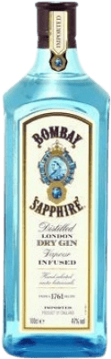 21,95 € Envio grátis | Gin Bombay Sapphire 47º Reino Unido Garrafa 1 L